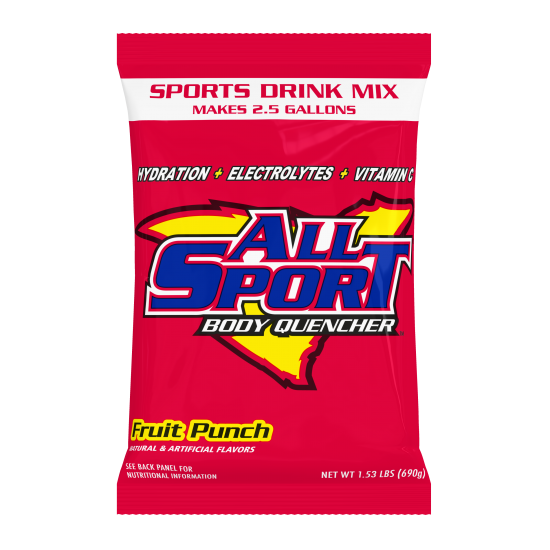 All Sport Body Quencher – Drink Mix – Fruit Punch – 2.5 gal