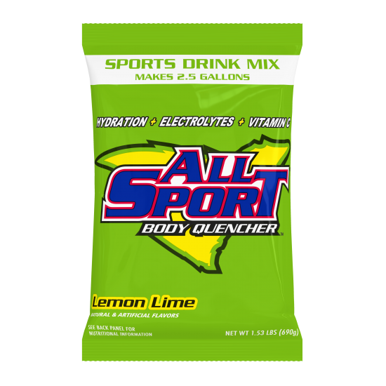 All Sport Body Quencher – Drink Mix – Lemon Lime – 2.5 gal
