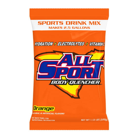 All Sport Body Quencher – Drink Mix – Orange – 2.5 gal
