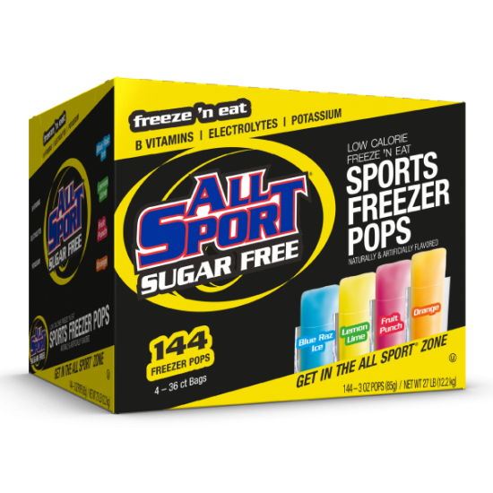 All Sport Sugar Free – Freezer Pops