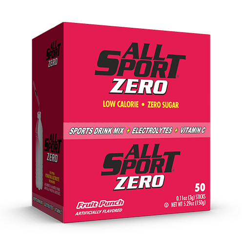All Sport Zero – Drink Mix – Fruit Punch – 50ct