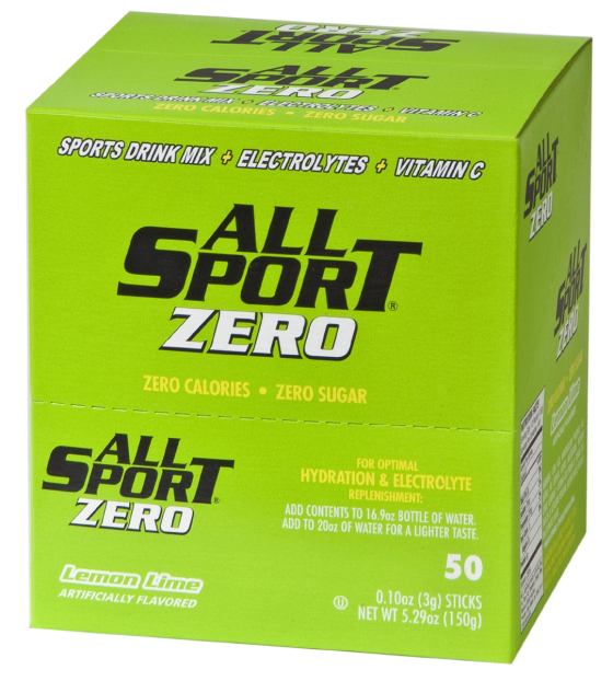 All Sport Zero – Drink Mix – Lemon Lime – 50ct
