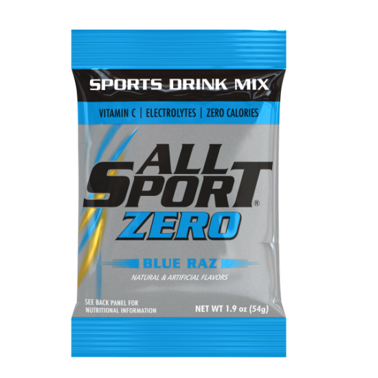 All Sport Zero – Drink Mix – Blue Raz – 2.5 gal