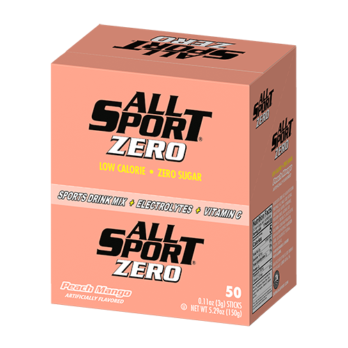 All Sport Zero – Drink Mix – Peach Mango – 50ct