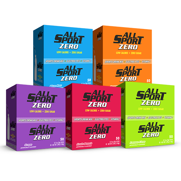 All Sport Zero 50ct – Drink Mix – Variety Case