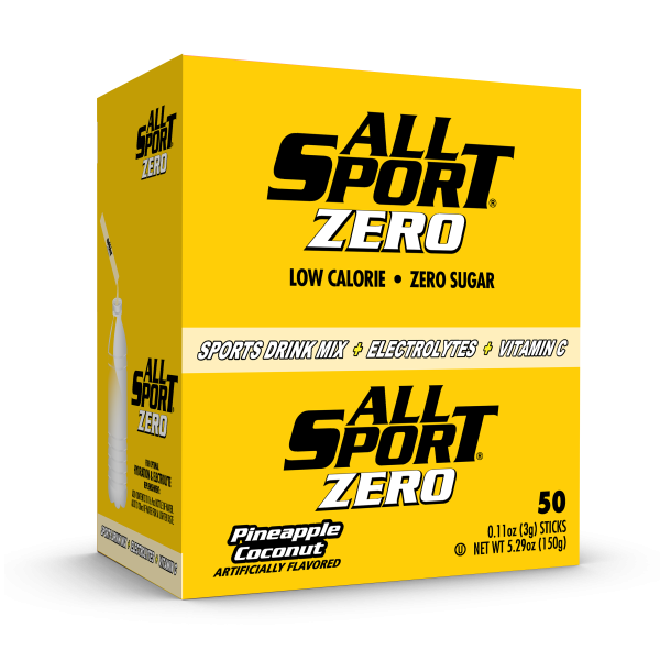 All Sport Zero – Drink Mix – Pineapple Coconut – 50ct