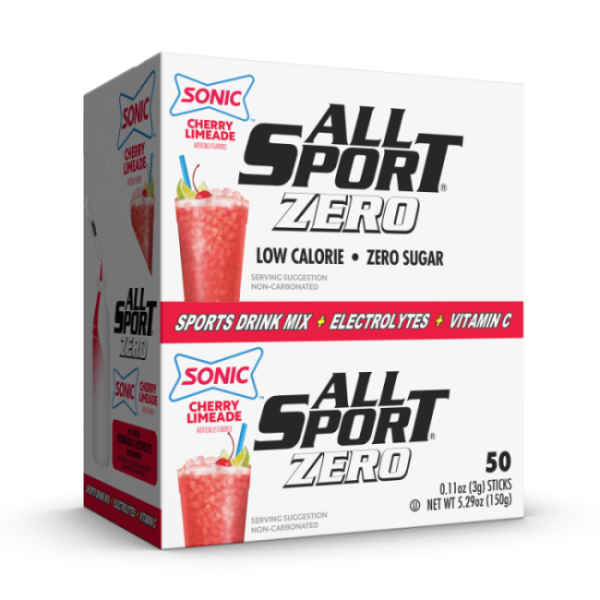 All Sport Zero – Drink Mix – SONIC Cherry Limeade – 50ct