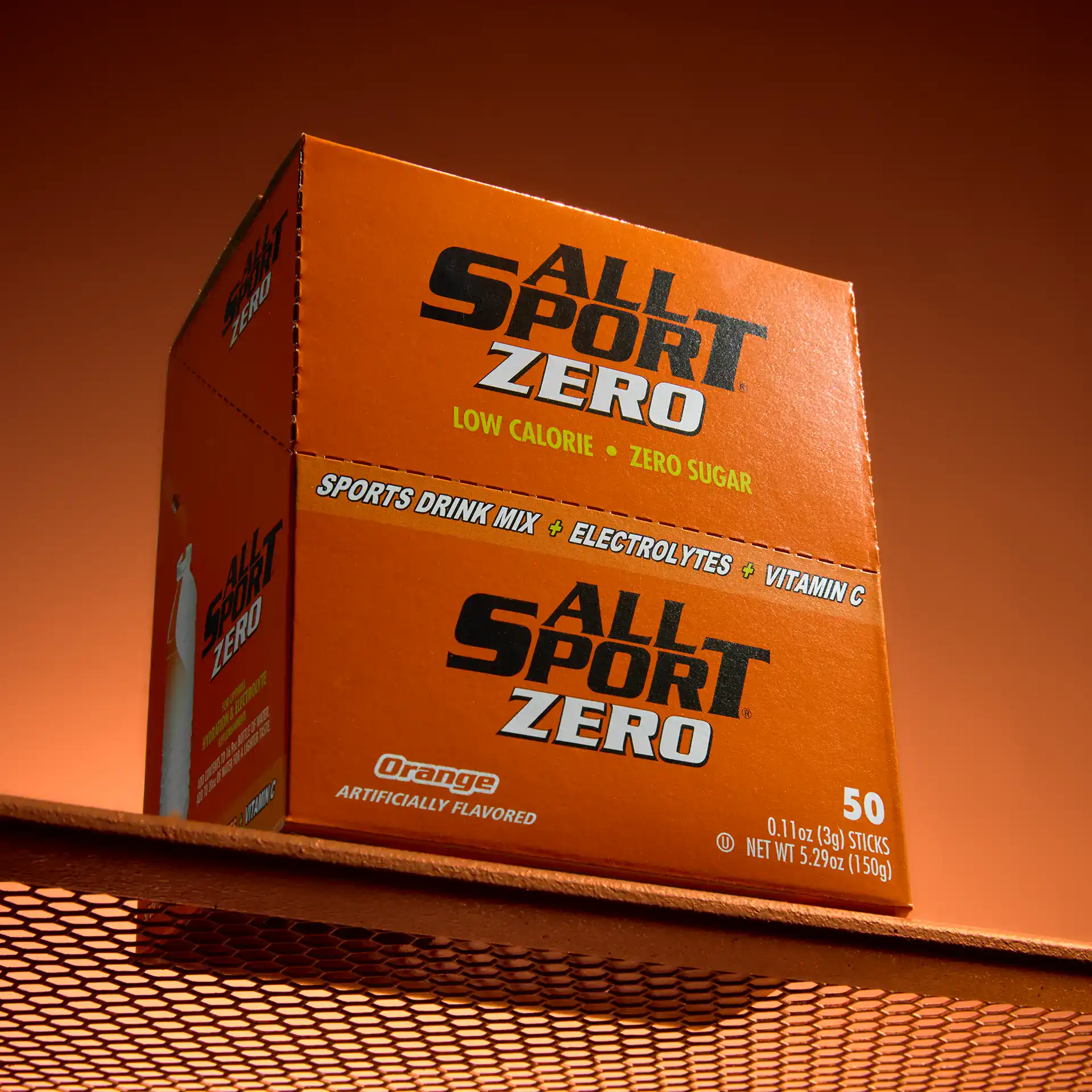 All Sport Zero Drink Mix – Orange, 50ct