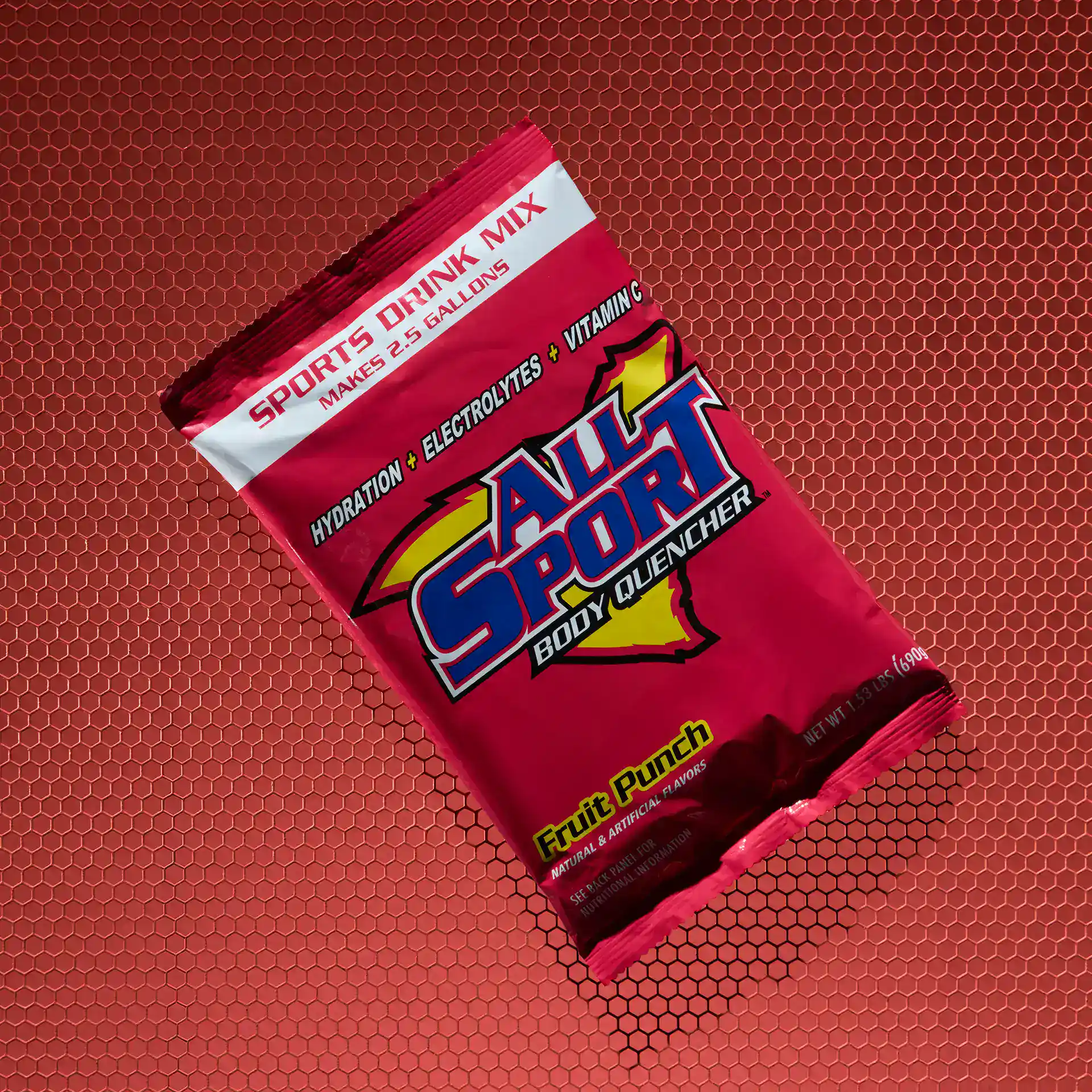 All Sport Body Quencher – Drink Mix – Fruit Punch, 2.5 gal
