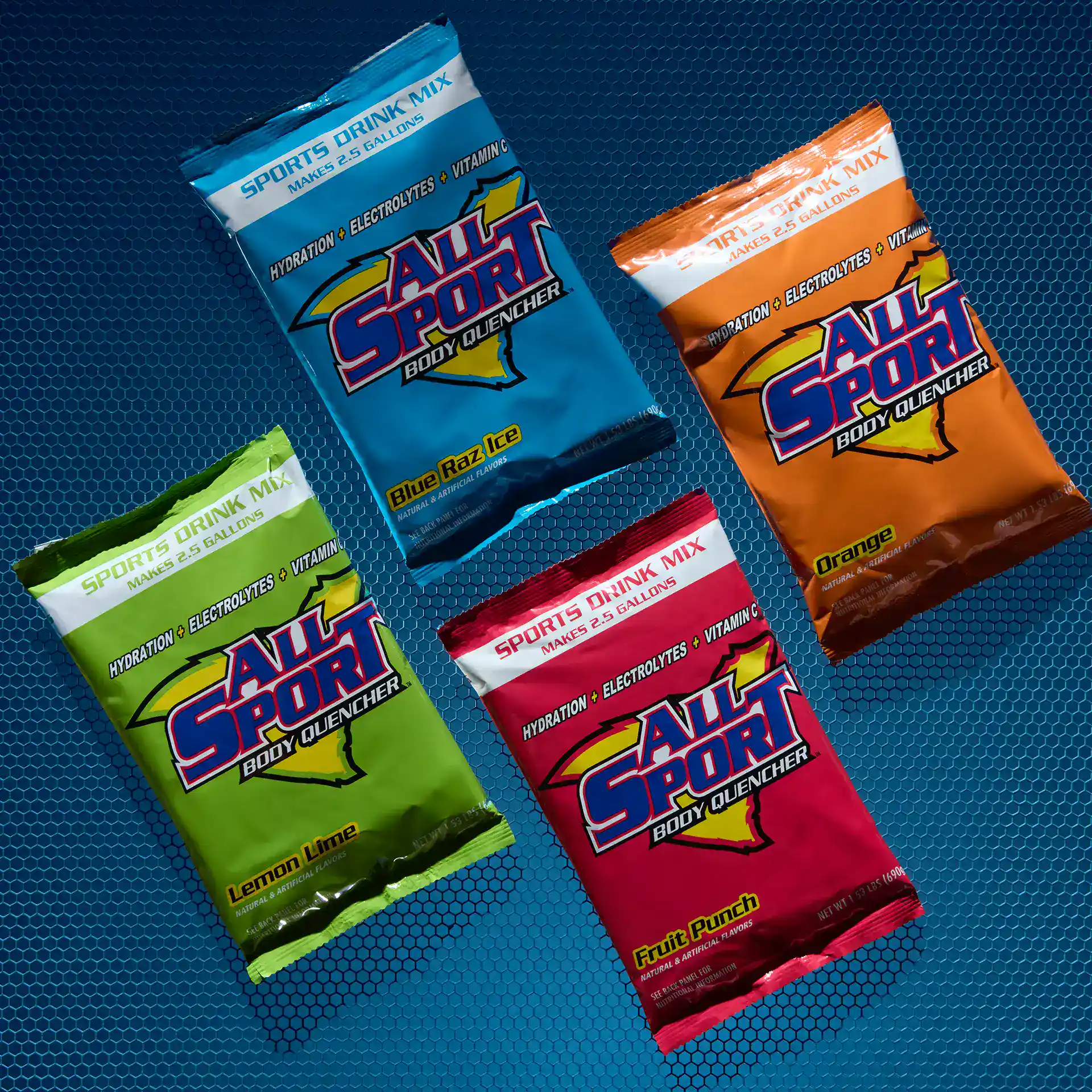 All Sport Body Quencher Drink Mix – Variety Pack, 2.5 gal