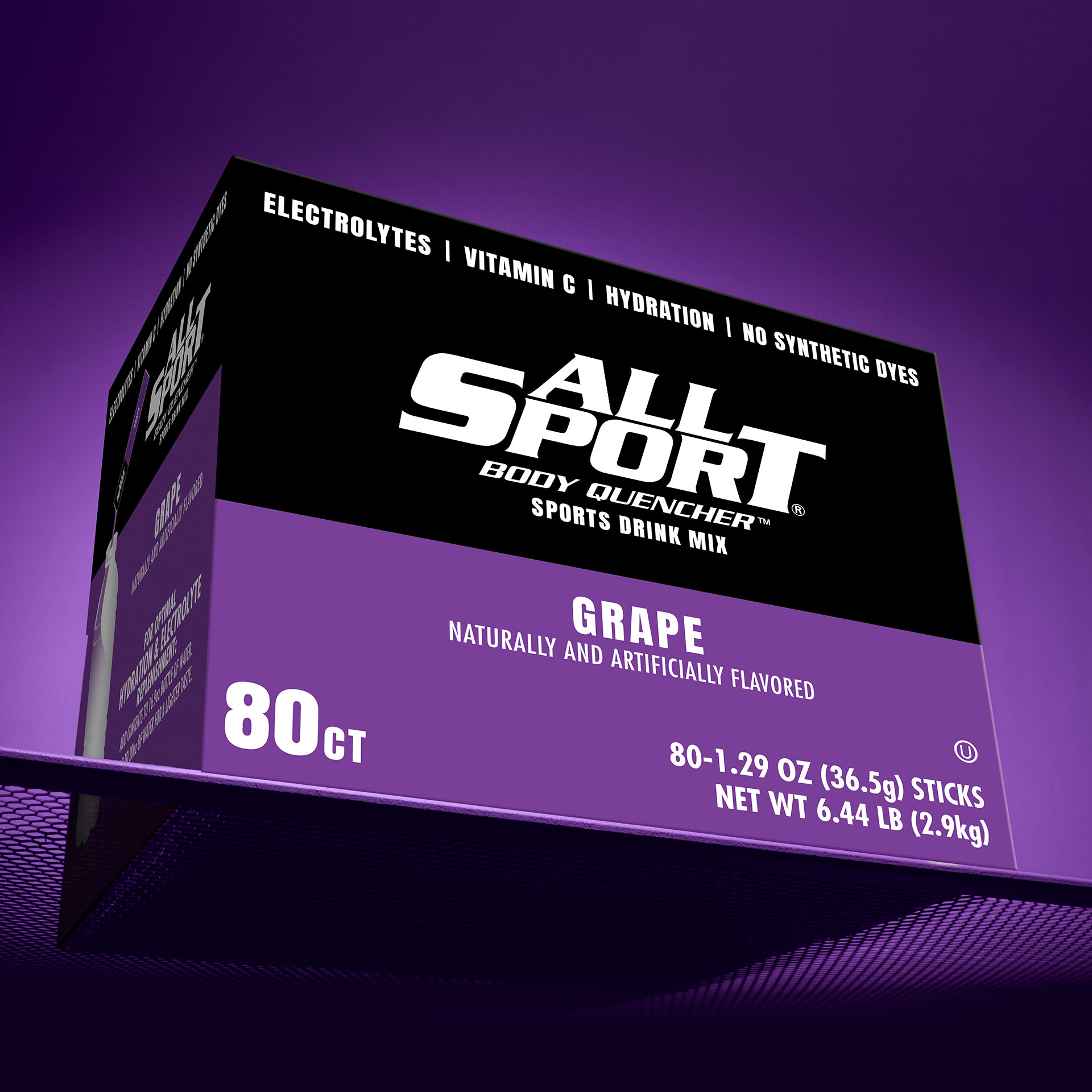 All Sport – Drink Mix – Grape – 80ct